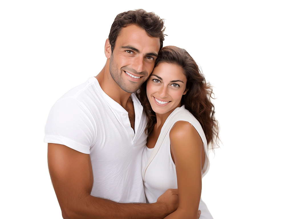 attractive couple in summer vacation outfit_LG